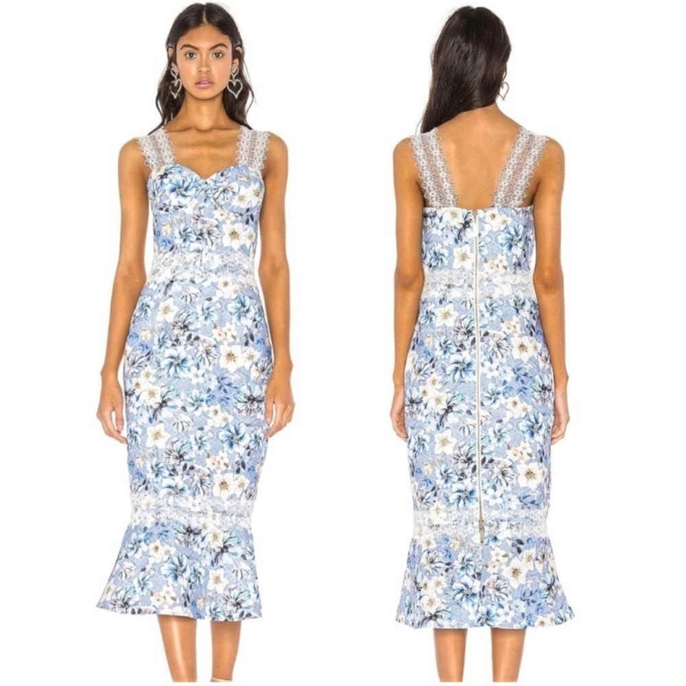 Bronx and Banco yana midi dress
